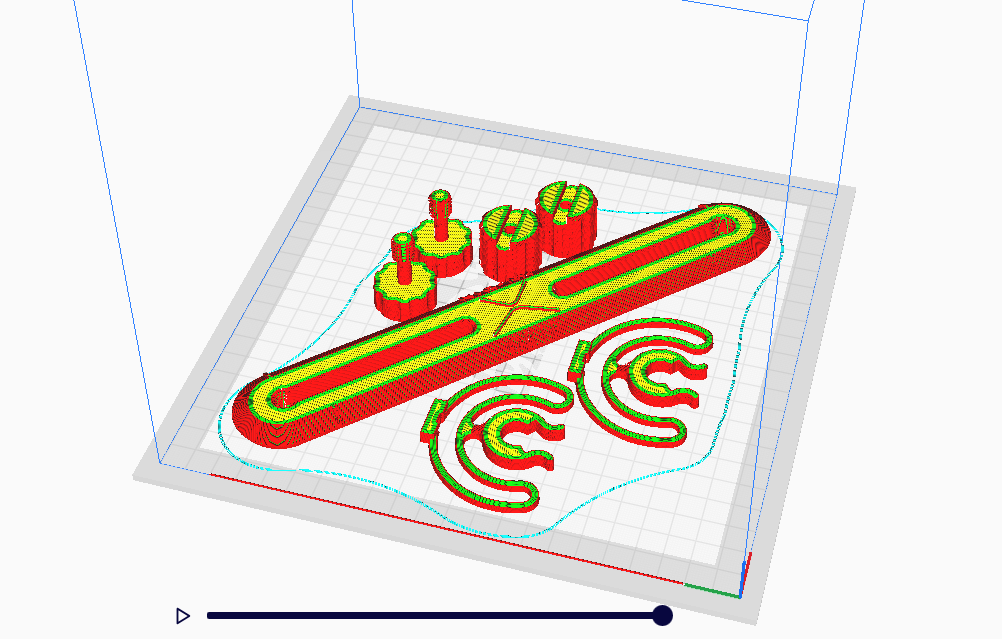 Cura slicing